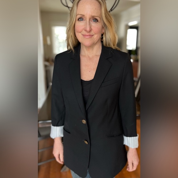 Rag and Bone black Charles boyfriend blazer in excellent condition. - Picture 5 of 5